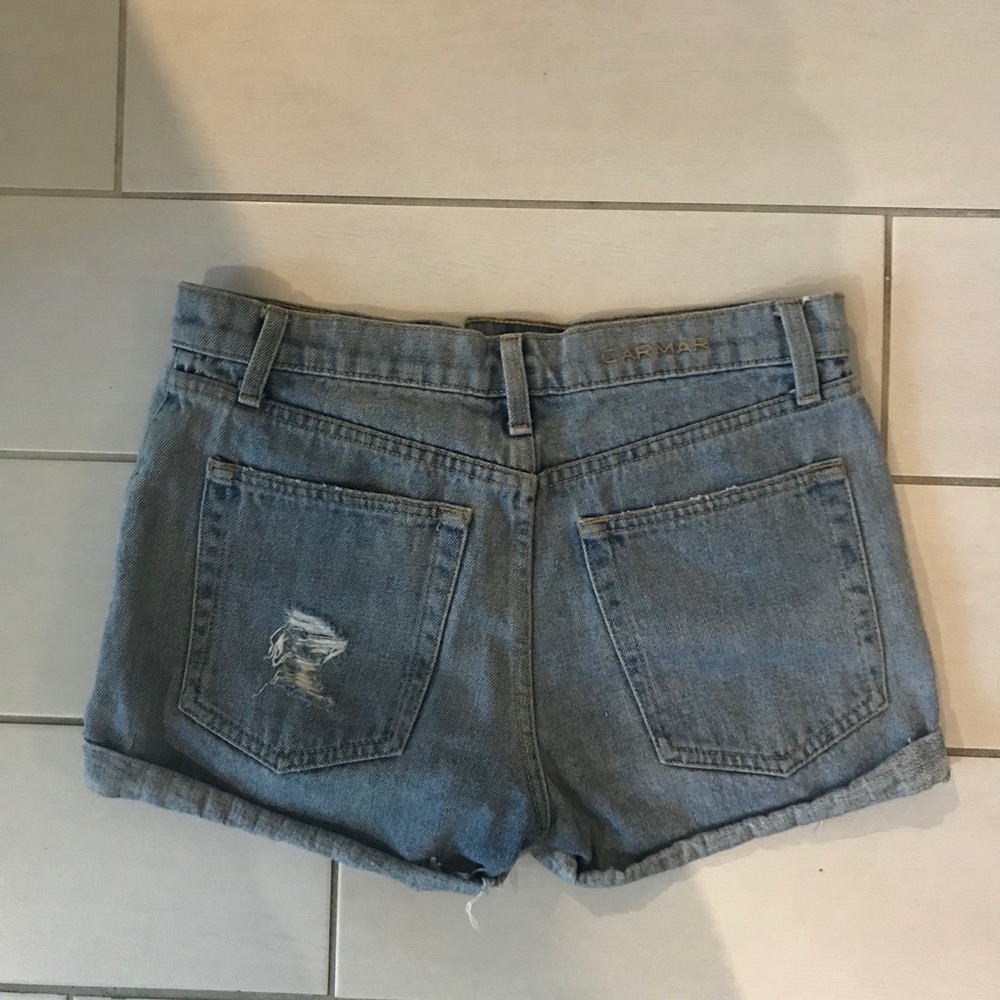 Carmar Patchwork Shorts - image 4